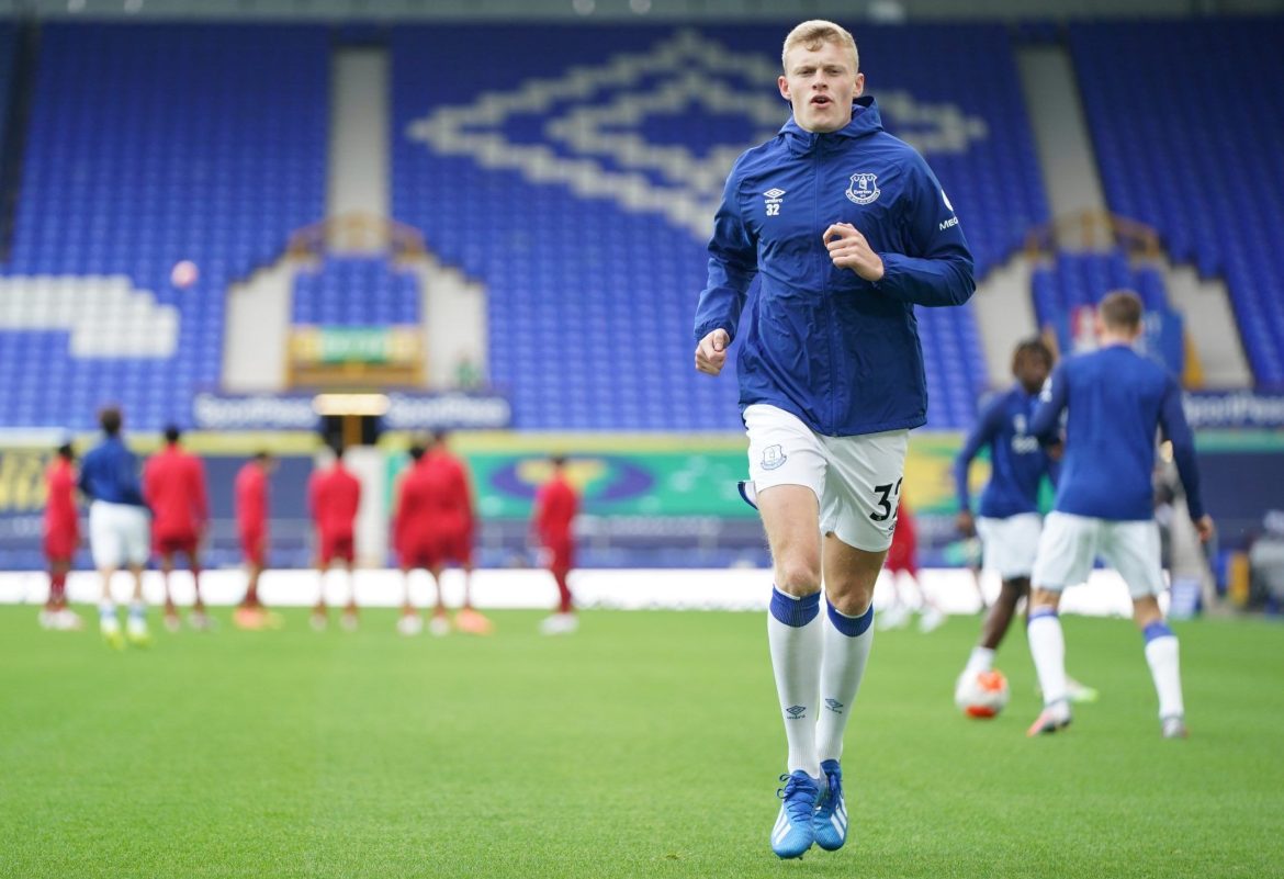 Everton’s Branthwaite makes brilliant Blackburn debut